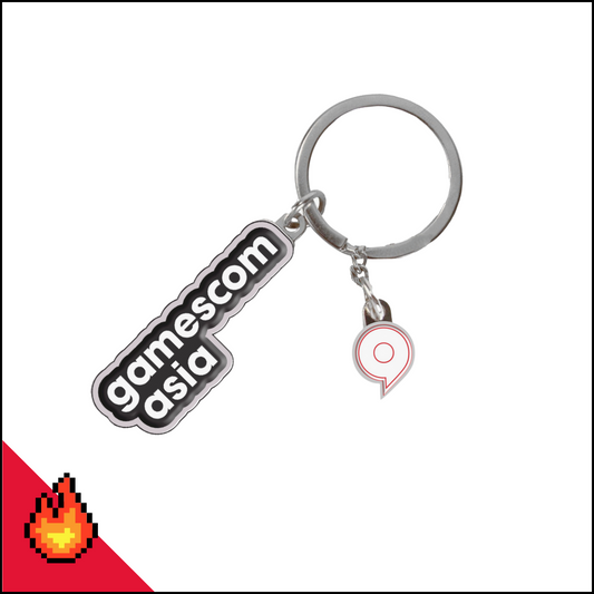 gamescom asia Keychain with Custom Charm