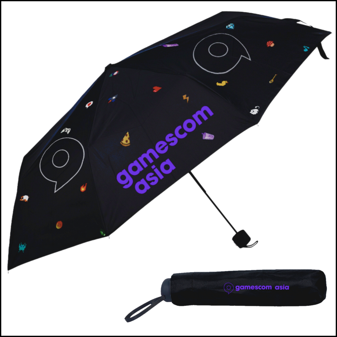 gamescom asia Foldable Compact Umbrella