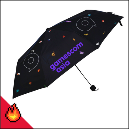 gamescom asia Foldable Compact Umbrella